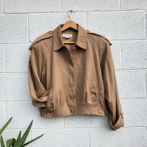 Jones New York Jackets & Blazers - Vintage Wool Flight Jacket by Jones New York